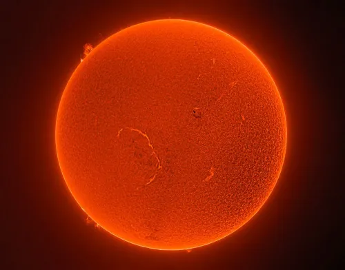 fotografía Coronado SolarMax III 70mm Solar Telescope with RichView System and BF10,  8