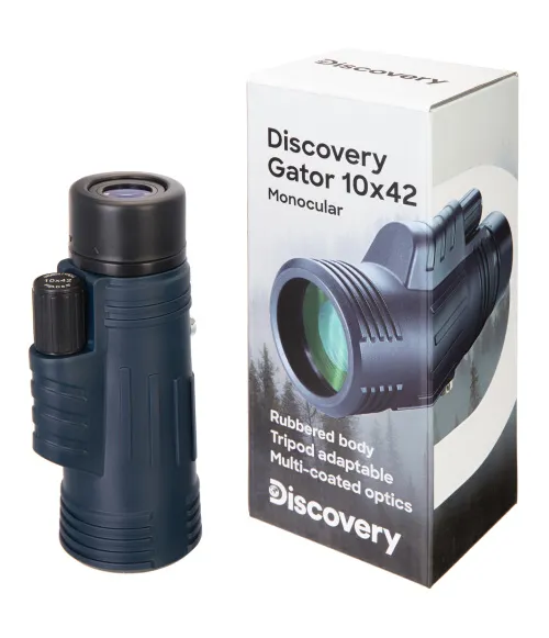 fotografía Monocular Levenhuk Discovery Gator 10x42,  9