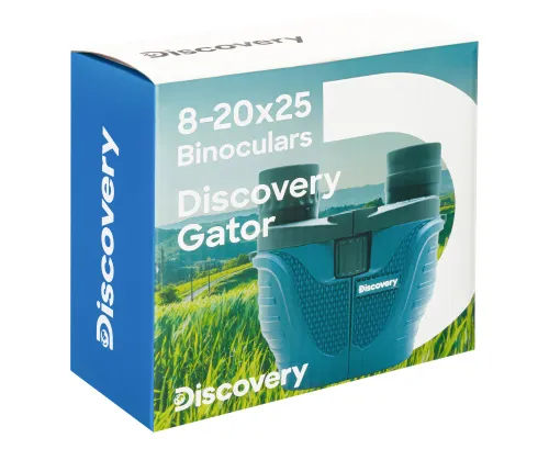 fotografía Prismáticos Levenhuk Discovery Gator 8–20x25,  12