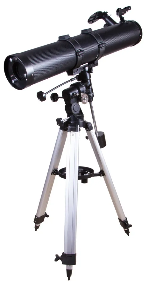 foto Telescopio Bresser Galaxia 114/900 con adaptador de cámara de smartphone,  3