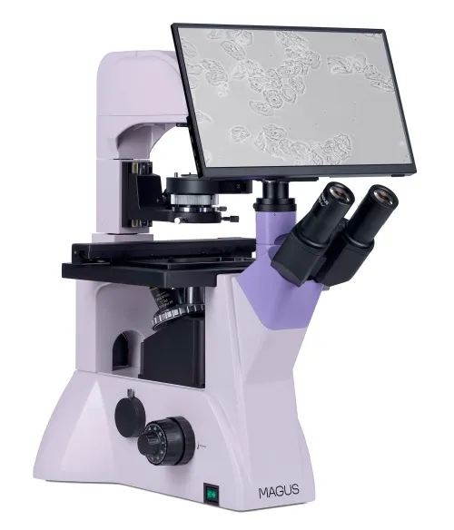 foto  Microscopio biológico invertido digital MAGUS Bio VD350 LCD,  4