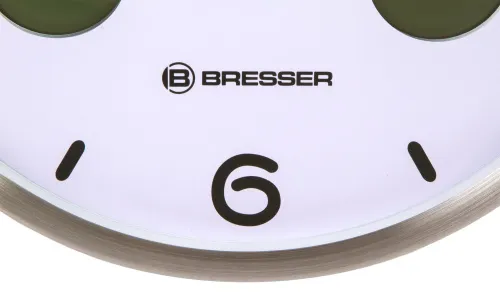foto Reloj de pared Termo/Higro Bresser Bresser Optus MyTime Bresser MyTime io NX 30 cm, blanco,  4