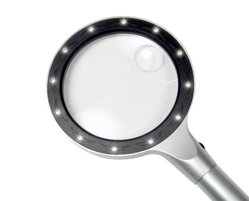 gráfico Lupa Levenhuk Zeno 600 LED, 2,5/5x, 90/21 mm, Metal,  4