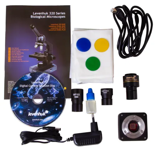 fotografía Microscopio digital monocular Levenhuk D320L PLUS 3.1M,  17