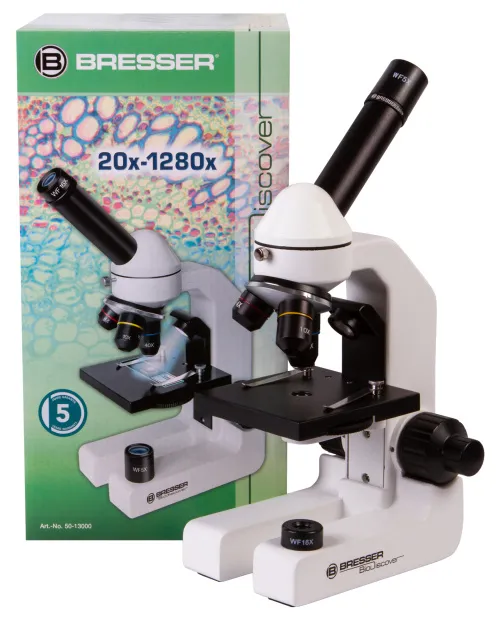 foto Microscopio Bresser BioDiscover 20–1280x,  12