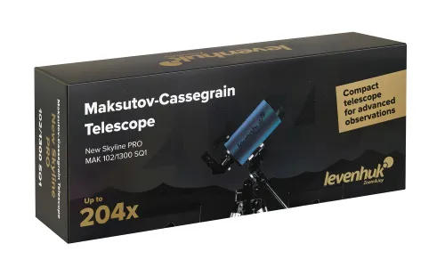 foto Telescopio Levenhuk New Skyline PRO MAK 102/1300 SQ1,  13