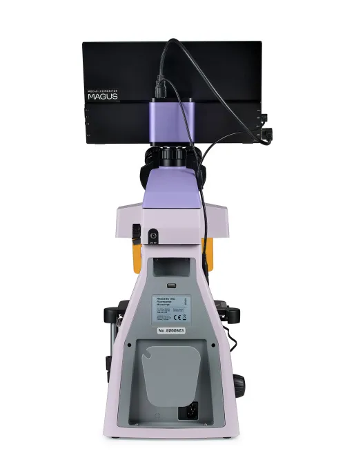 gráfico Microscopio digital de fluorescencia MAGUS Lum D450L LCD,  6