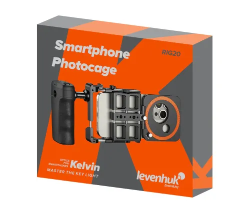 foto Jaula fotográfica para teléfono inteligente Levenhuk Kelvin RIG20,  15