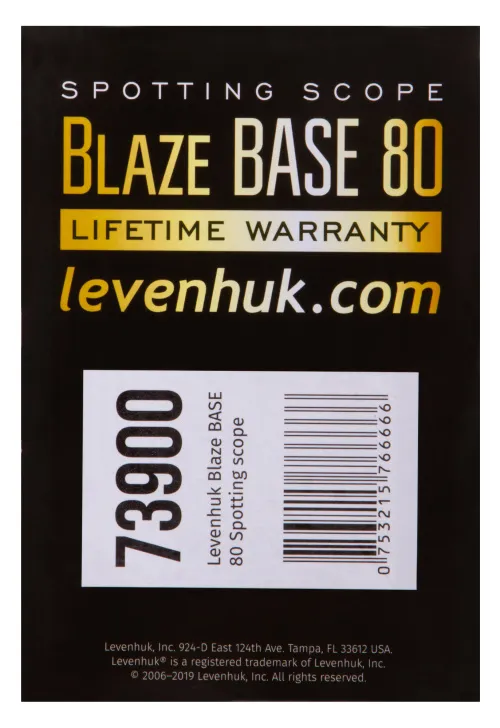 gráfico Catalejo Levenhuk Blaze BASE 80,  16
