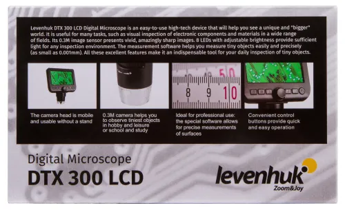 fotografía Microscopio digital Levenhuk DTX 300 LCD,  19