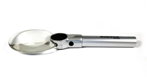 fotografía Lupa Levenhuk Zeno 400 LED, 2/4x, 88/21 mm, Metal,  5