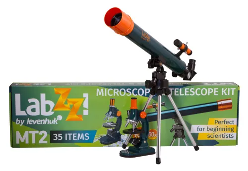 imagen Conjunto de microscopio y telescopio Levenhuk LabZZ MT2,  15