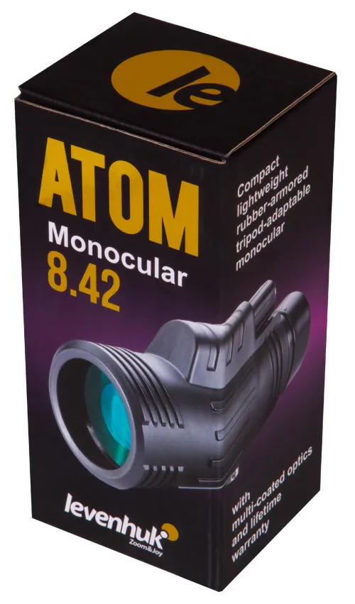 foto Monocular Levenhuk Atom 8x42,  10