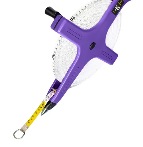 gráfico Cinta métrica de topografía Ermenrich Reel SL100,  5