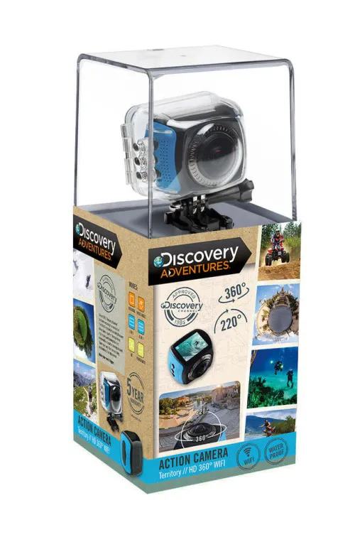 foto Cámara de acción Bresser Discovery Adventures Territory HD 360° Wi-Fi,  6