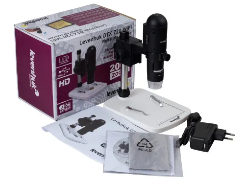 foto Microscopio digital wifi Levenhuk DTX 720,  6