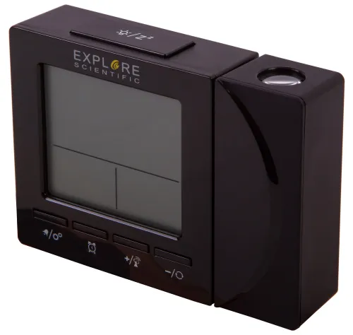 imagen Reloj de proyección digital RC Explore Scientific, negro,  8