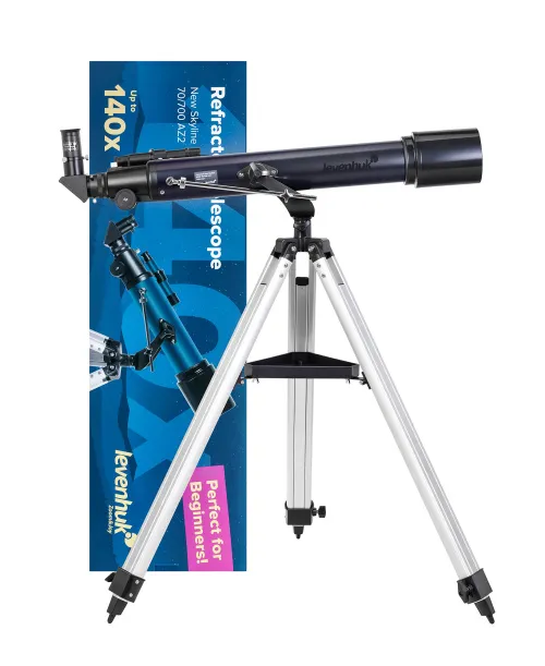 fotografía Telescopio Levenhuk New Skyline BASE 70/700 AZ2,  2