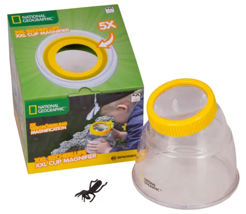 imagen Frasco para observar insectos Bresser National Geographic 5x XXL,  2