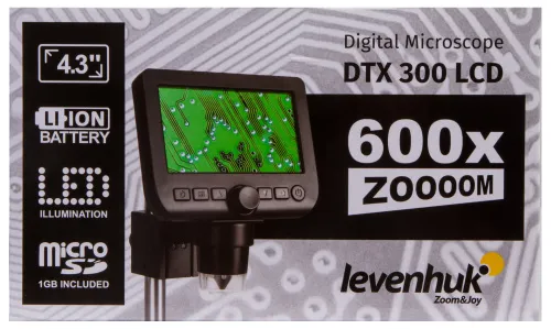 fotografía Microscopio digital Levenhuk DTX 300 LCD,  18