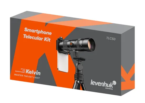 gráfico Kit teleocular para teléfono inteligente Levenhuk Kelvin TLC50,  14