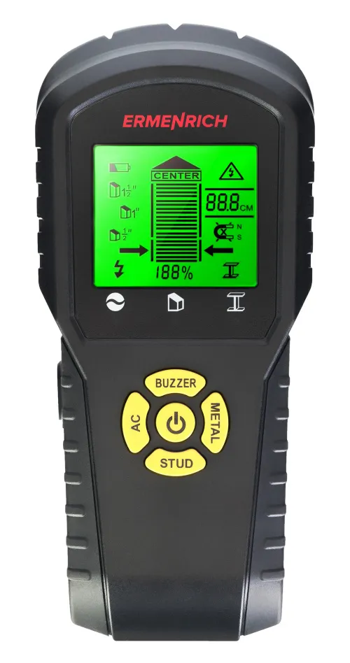 gráfico Detector de montantes Ermenrich Ping SM60,  2