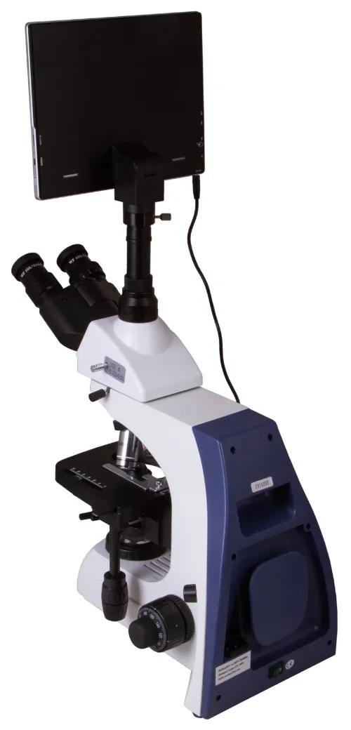 foto Microscopio trinocular digital Levenhuk MED D35T LCD,  8