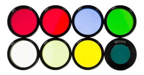 gráfico Juego de filtros F8 «El Sistema Solar» de Levenhuk,  4