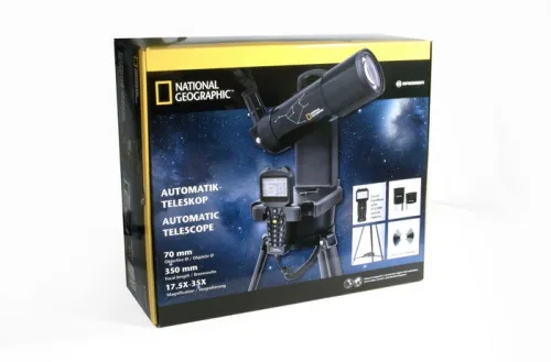 gráfico Telescopio Bresser National Geographic 70/350 GOTO 70 mm Refractor,  3