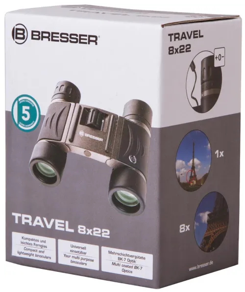 imagen Prismáticos Bresser Travel 8x22,  10