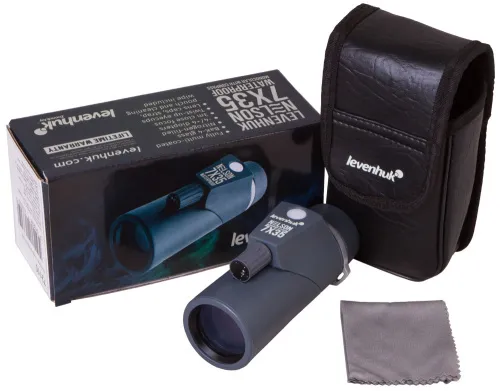 fotografía Monocular Levenhuk Nelson 7x35 con retícula y brújula,  2