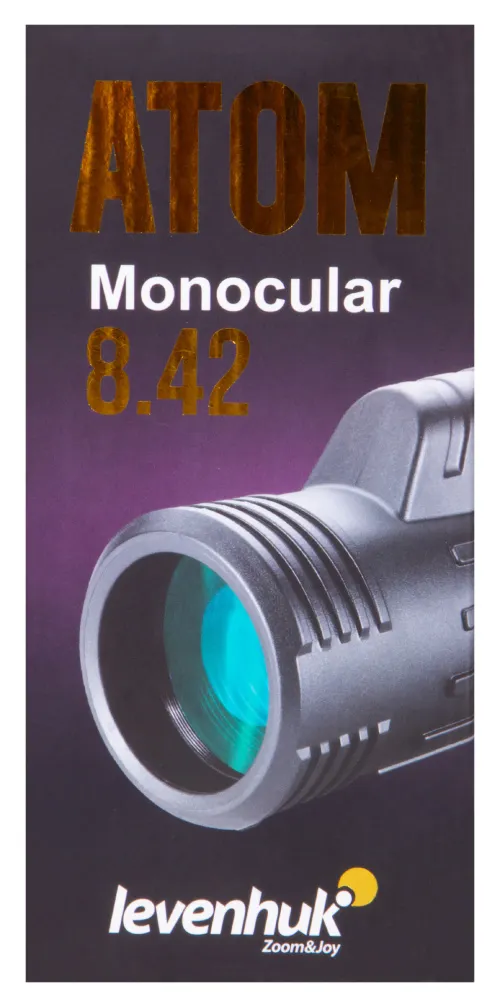 foto Monocular Levenhuk Atom 8x42,  11