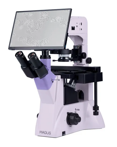 foto  Microscopio biológico invertido digital MAGUS Bio VD350 LCD,  3