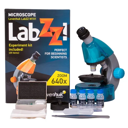 gráfico Microscopio Levenhuk LabZZ M101,  10