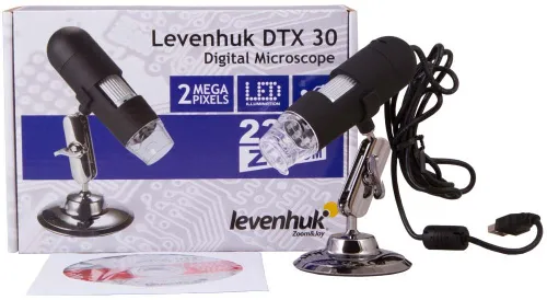 foto Microscopio digital Levenhuk DTX 30,  2
