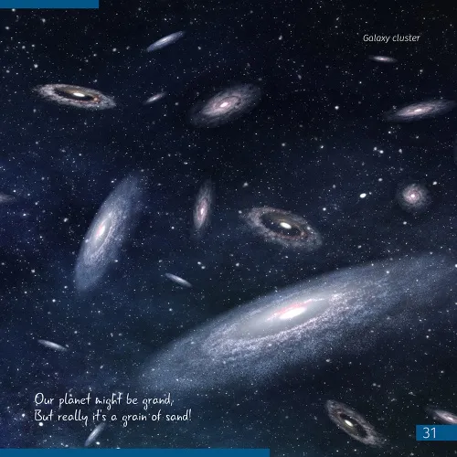 gráfico Libro enciclopédico «Space. Microworld.» (Espacio y microcosmos), edición de dos volúmenes. Tapa dura,  13