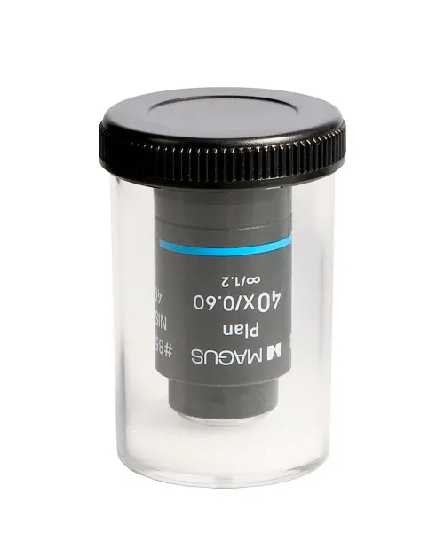 fotografía Objetivo MAGUS 40PL60V Plan 40х/0,60 ∞/1,2 H60 mm,  5