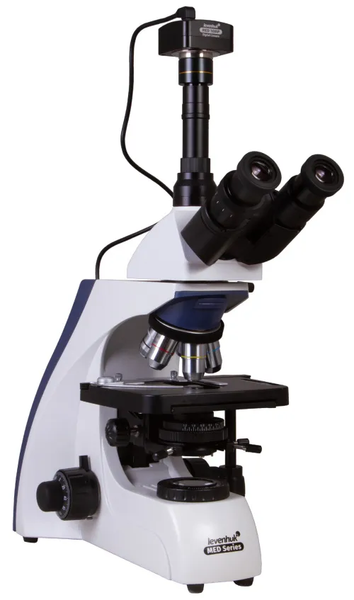 foto Microscopio trinocular digital Levenhuk MED D30T,  4