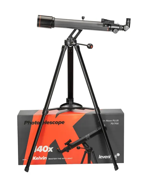 fotografía Fototelescopio Levenhuk Kelvin Nova PLUS 70/700,  2