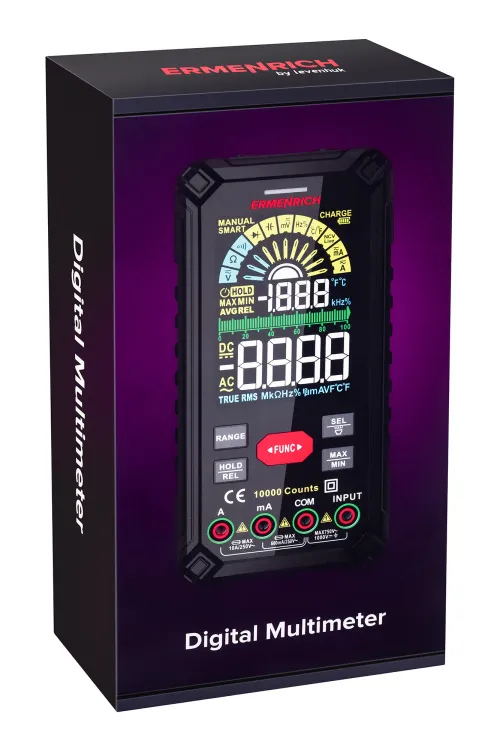 gráfico Multímetro digital Ermenrich Zing TC40,  9