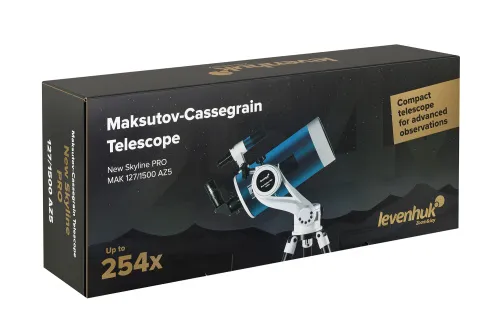 imagen Telescopio Levenhuk New Skyline PRO MAK 127/1500 AZ5,  14