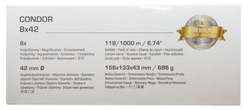 imagen Prismáticos Bresser Condor UR 8x42,  17