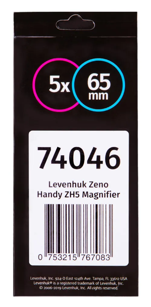 foto Lupa Levenhuk Zeno Handy ZH5,  8