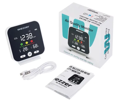 gráfico Medidor de la calidad del aire Levenhuk Wezzer Air MC40,  2