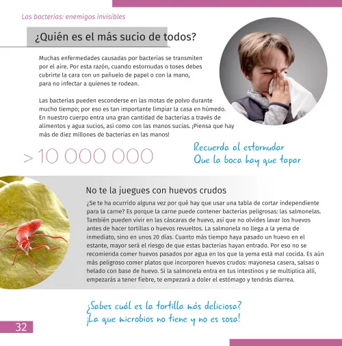 gráfico El mundo invisible. Libro educativo,  6