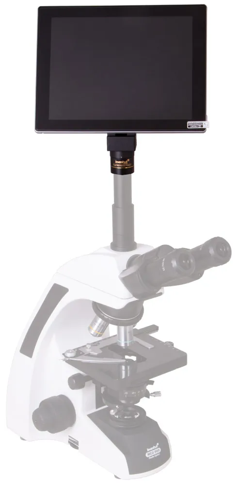 fotografía Cámara digital de microscopio Levenhuk 12M con pantalla LCD de 9,7 pulgadas,  7