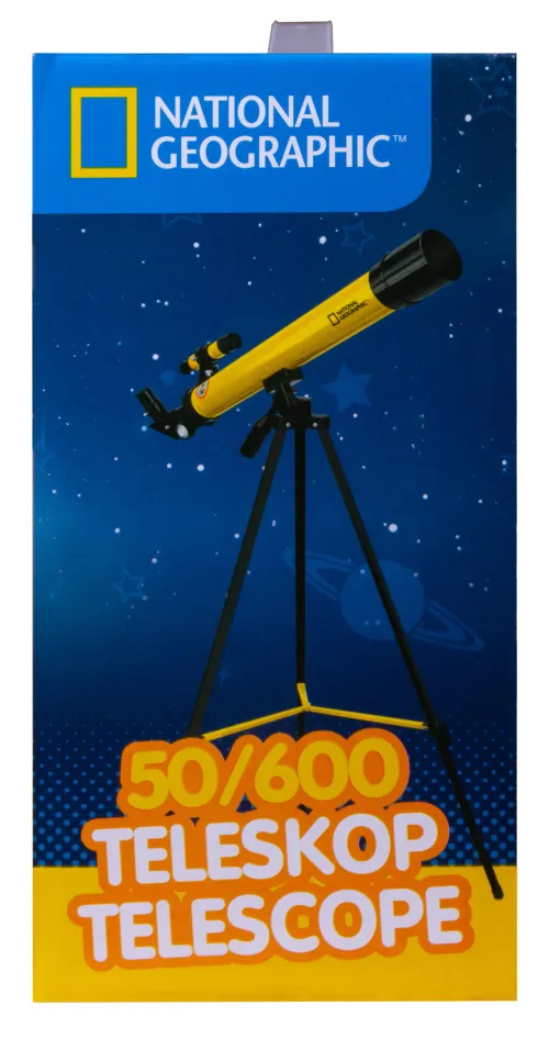 foto Telescopio Bresser National Geographic 50/600 AZ con Montura,  12