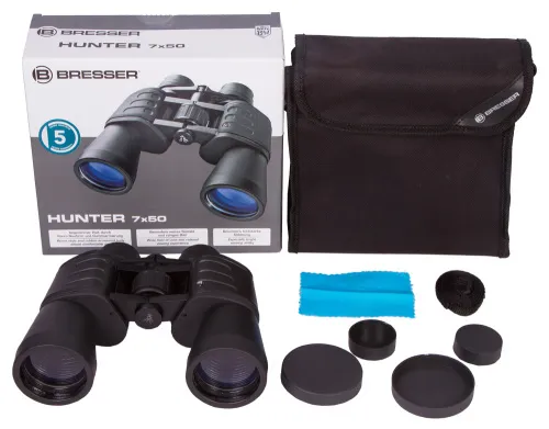 gráfico Prismáticos Bresser Hunter 7x50,  6