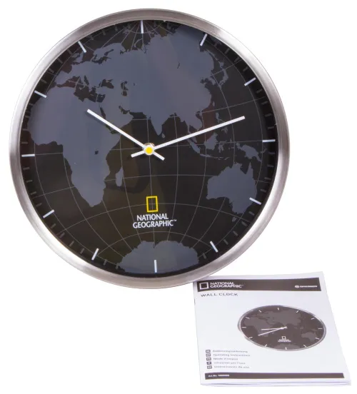 gráfico Reloj de pared de 30 cm Bresser National Geographic,  6