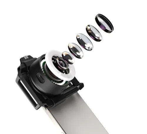 gráfico Microscopio LED para teléfono inteligente Levenhuk Kelvin TMC20,  4